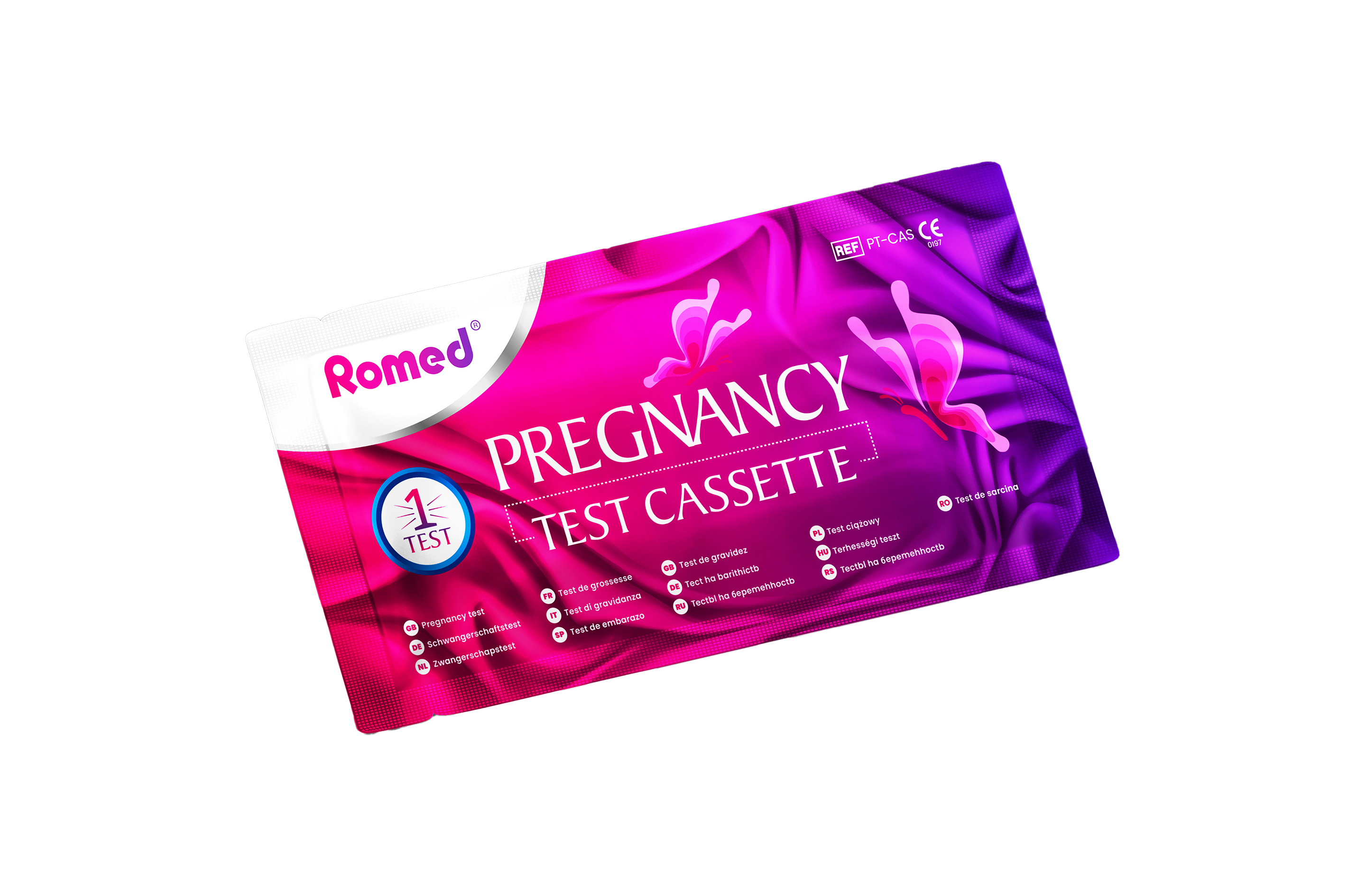 Tests de embarazo, tipo cartucho, a granel